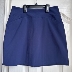 Lilly Pulitzer Luxletic Skort Golf Tennis Athletic Skirt Navy Size 0 Waist 28in